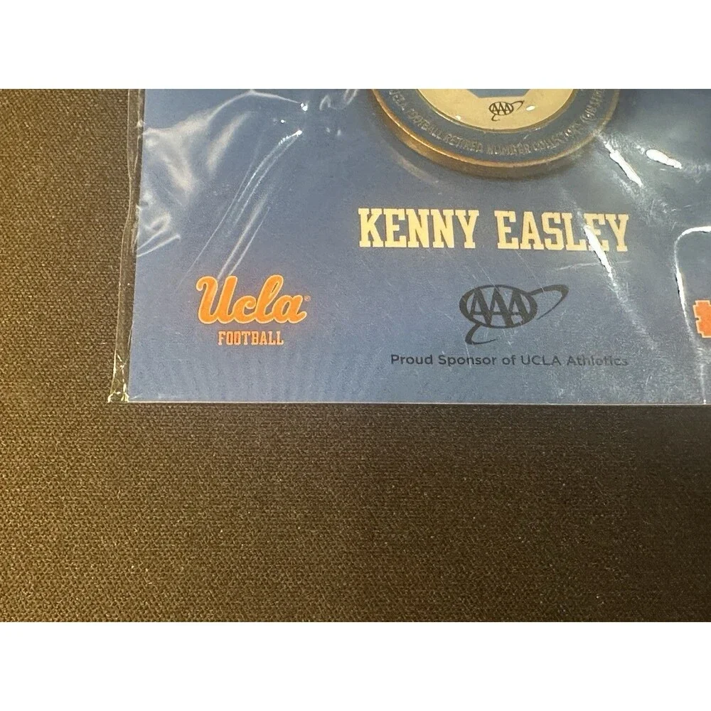 3 x UCLA Retired Numbers Coin Series Troy Aikman, Kenny Easley & Jackie Robinson